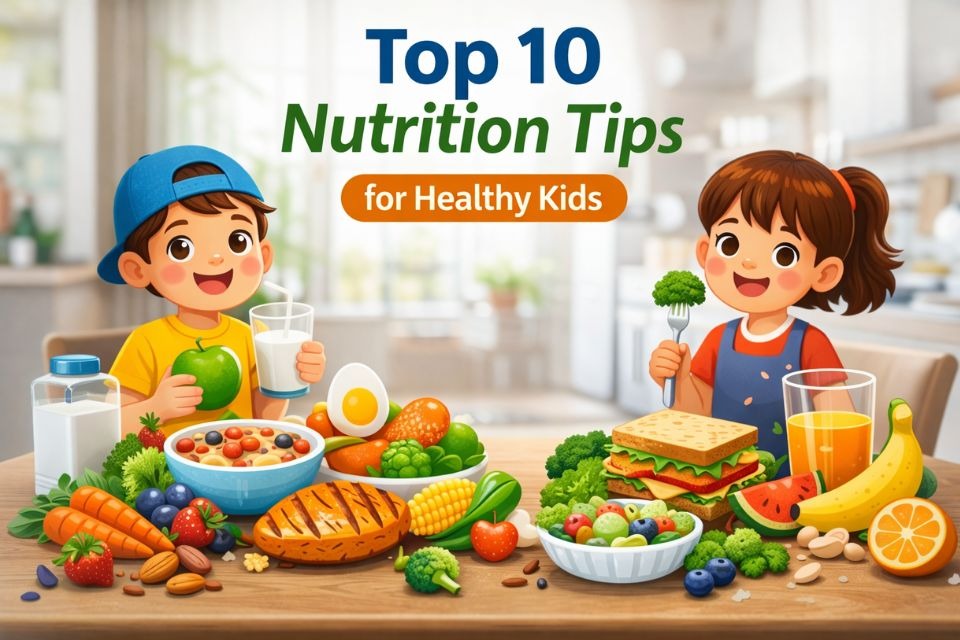 Top 10 Nutrition Tips for Healthy Kids