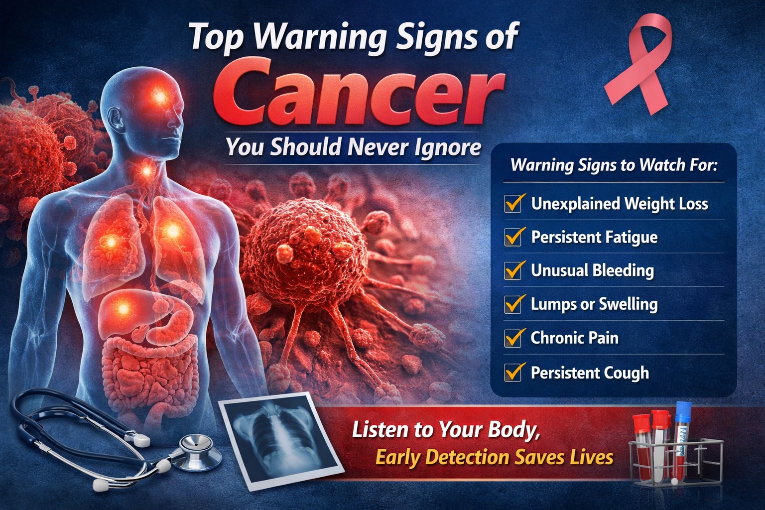 Top Warning Signs of Cancer You Should Never Ignore